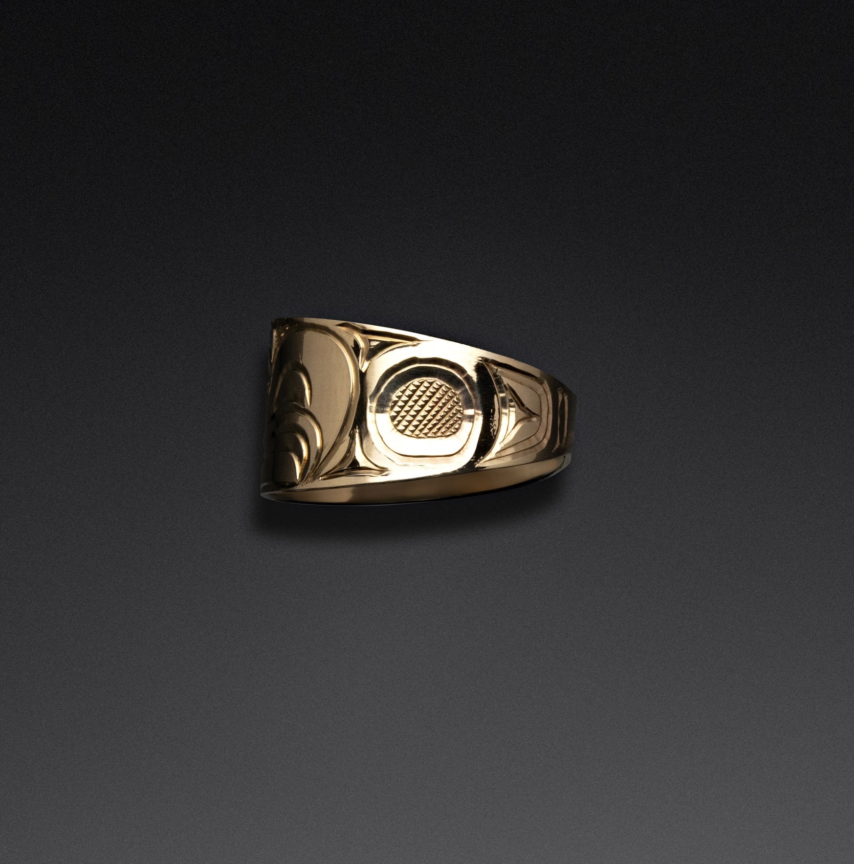 Richie Baker Gold Eagle Ring