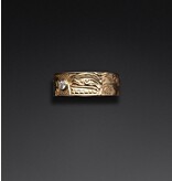 Richie Baker Thunderbird and Killer Whale Ring