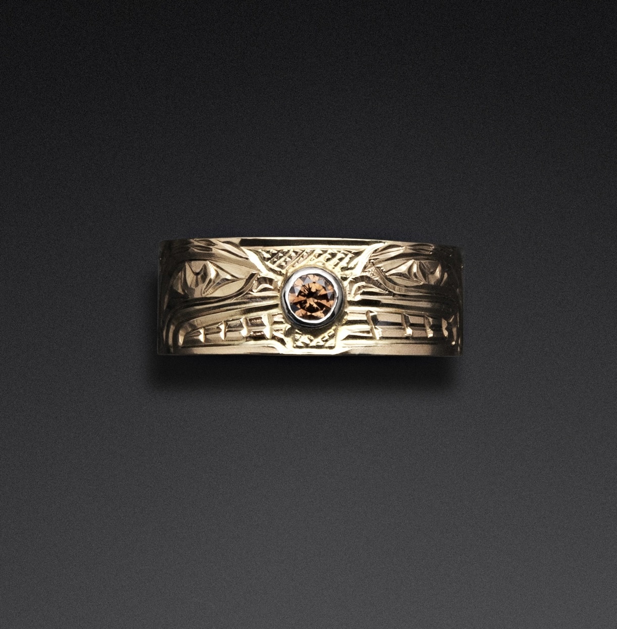 SOLD  Richie Baker Double Killer Whale Ring