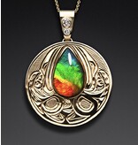 Richie Baker Double Hummingbirds Pendant