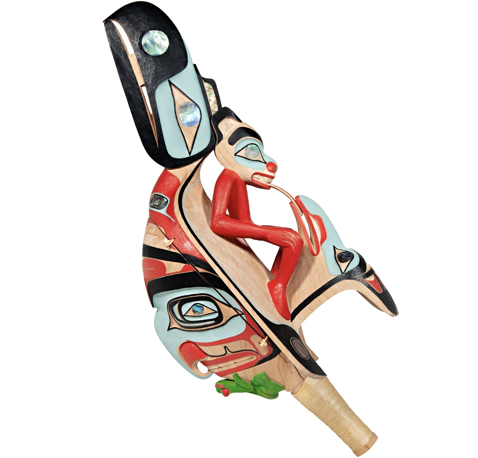 Jay Simeon Haida Raven Rattle