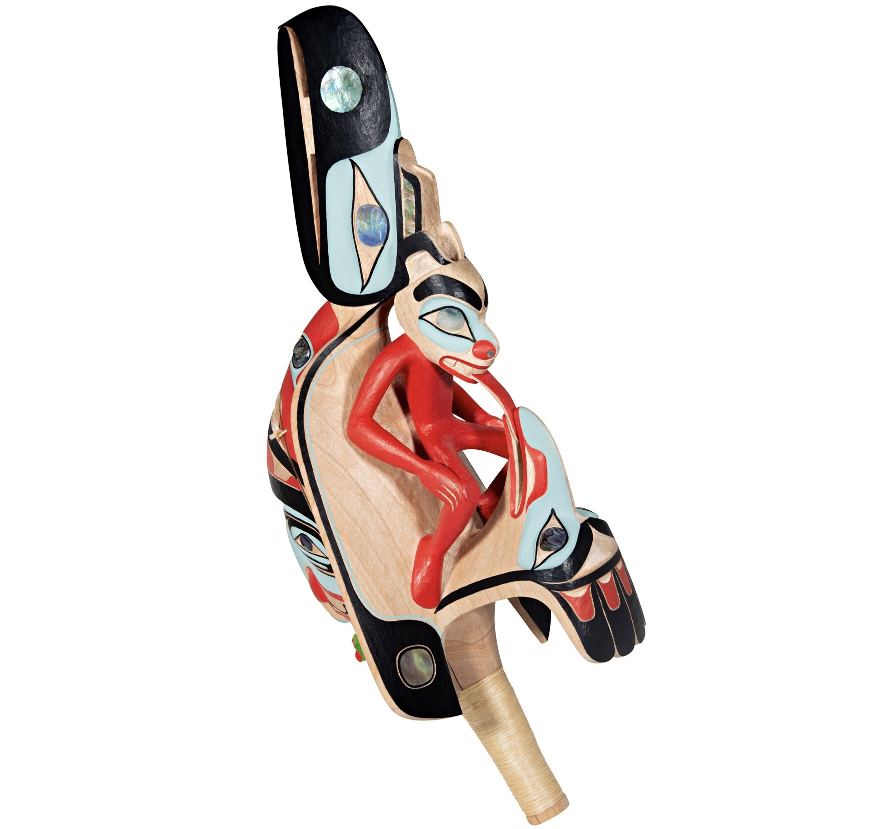 Jay Simeon Haida Raven Rattle