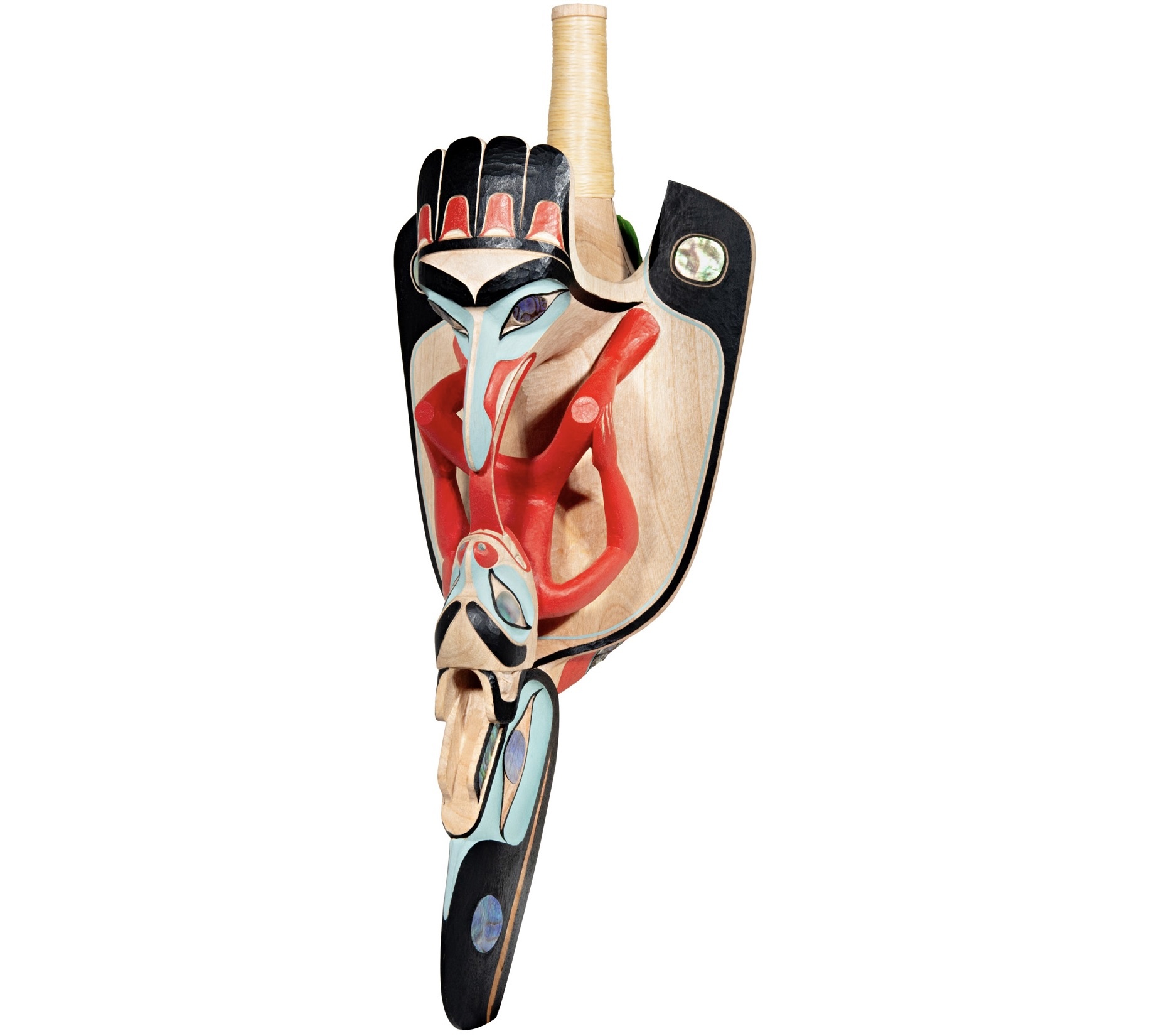 Jay Simeon Haida Raven Rattle