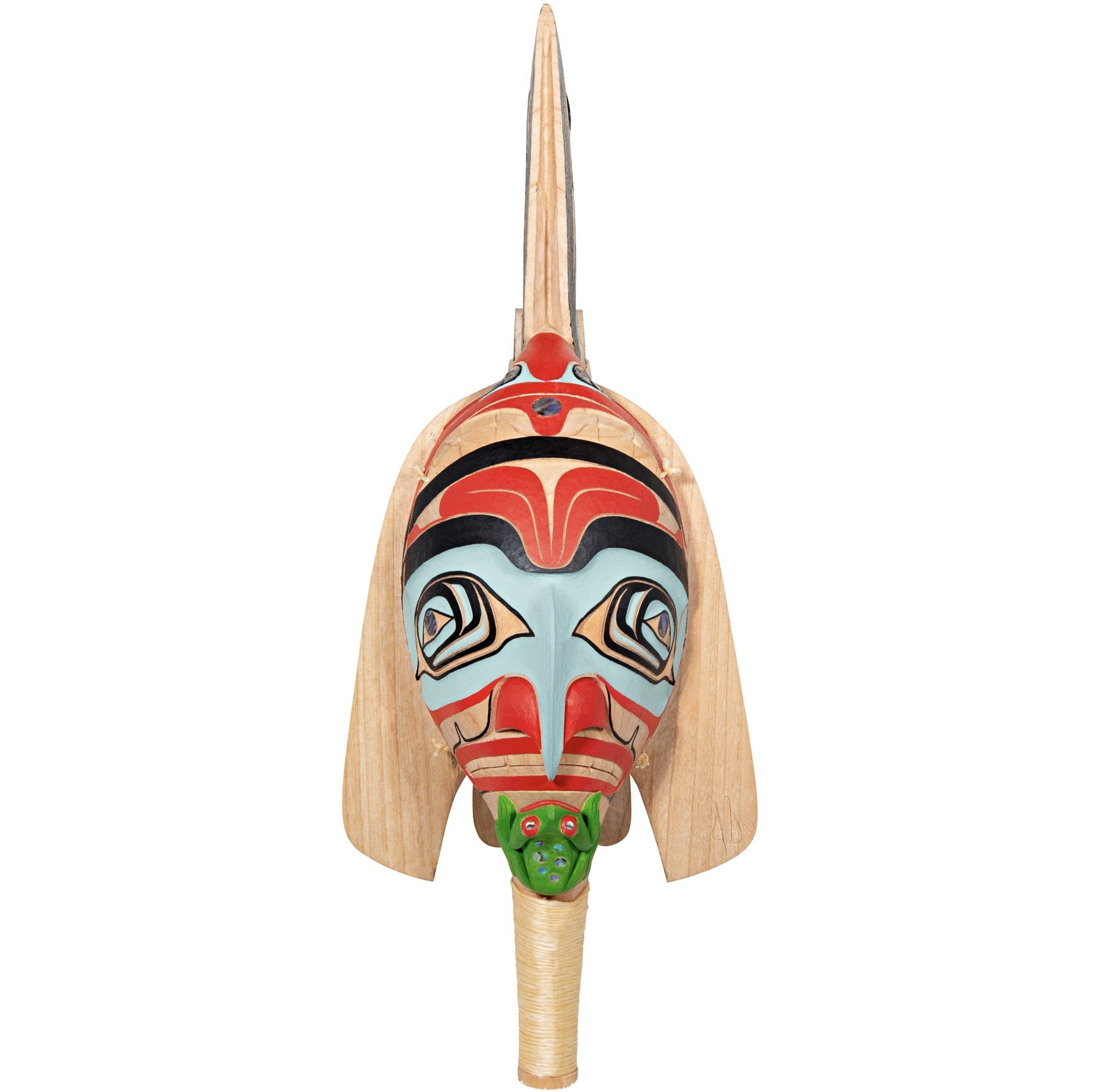 Jay Simeon Haida Raven Rattle