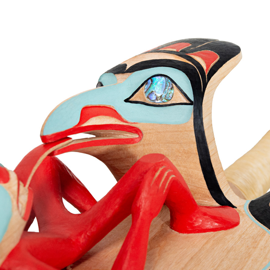 Jay Simeon Haida Raven Rattle