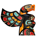 Indigenous Art Totem Pole Panel