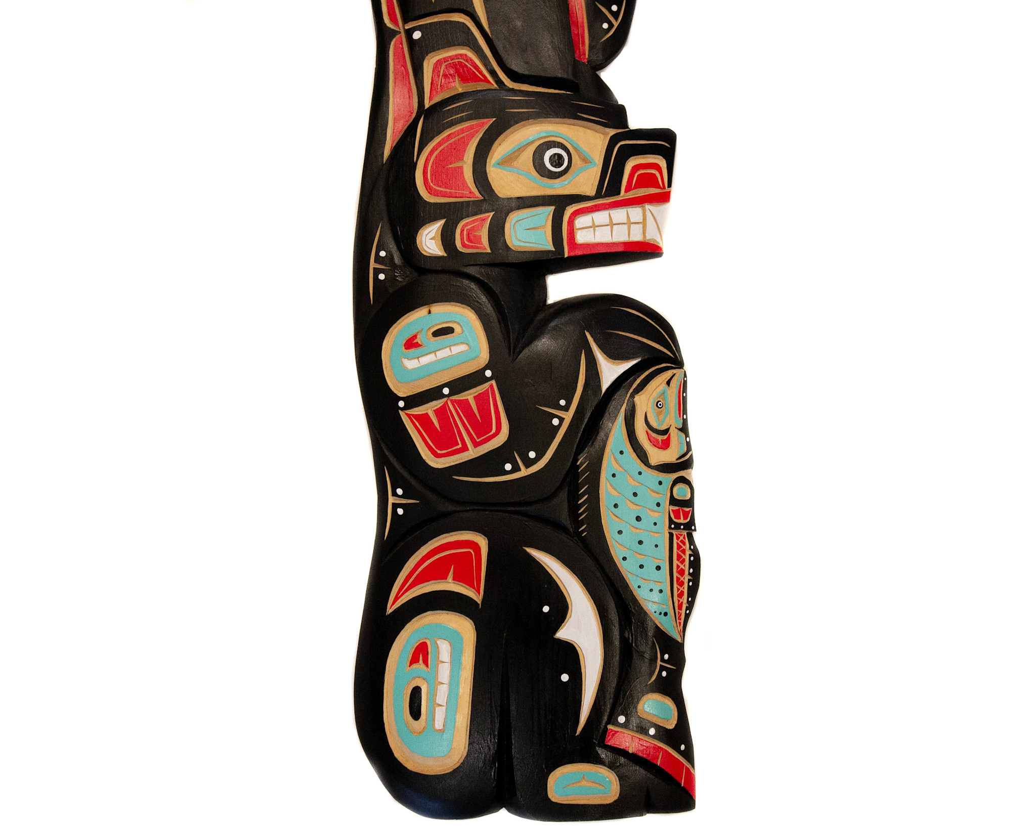 Indigenous Art Totem Pole Panel