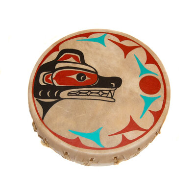 Child's Wolf Drum
