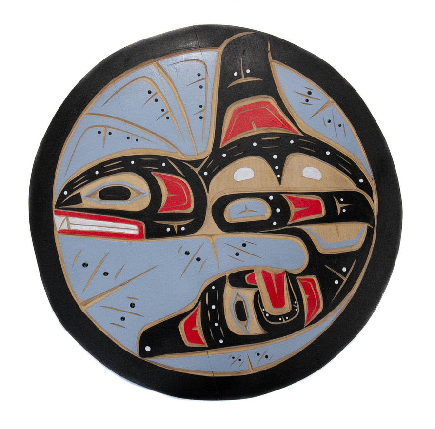 Round Orca Plaque