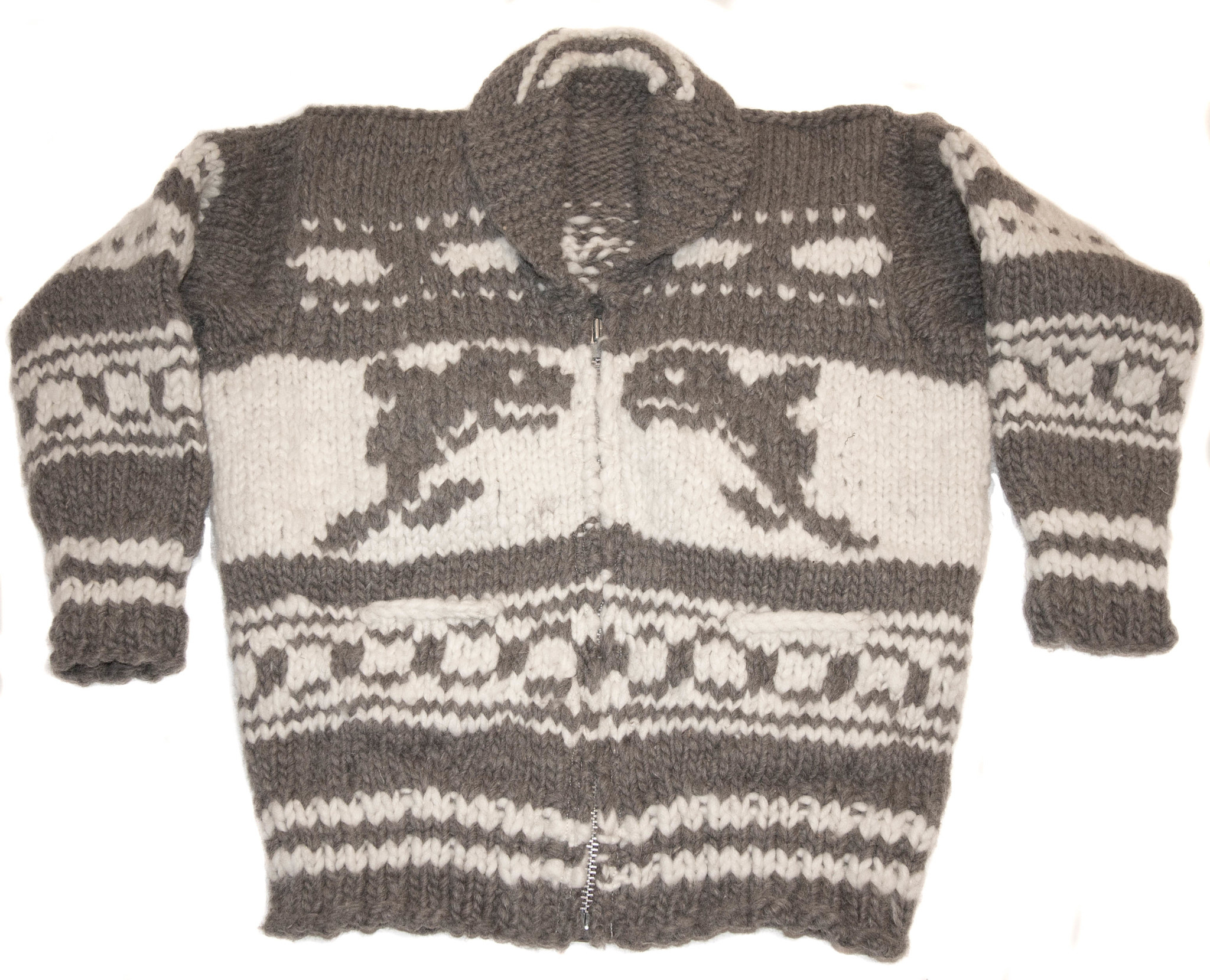 Medium Cowichan Orca Sweater
