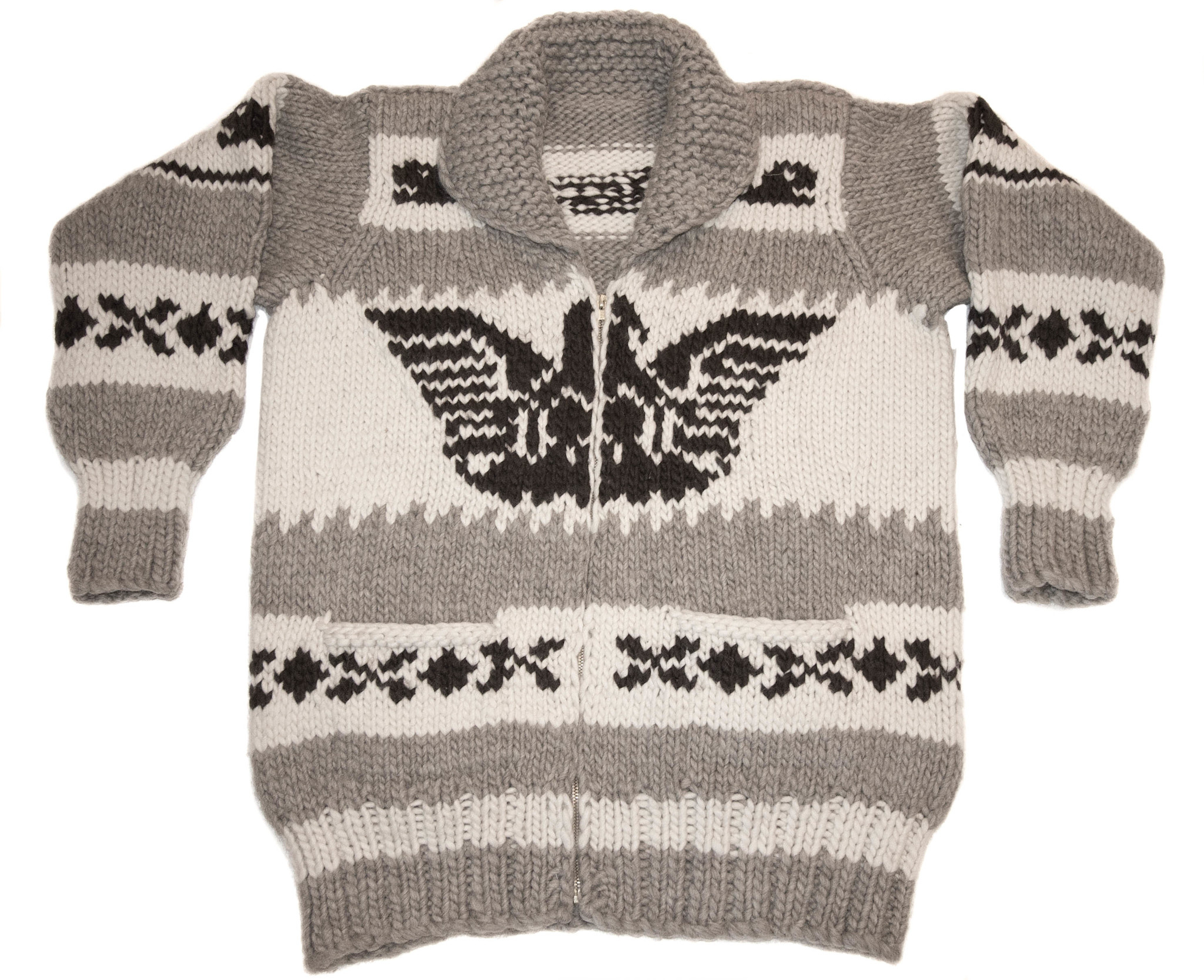 Cowichan Thunderbird Sweater  Medium