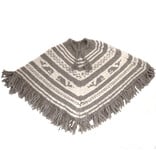 Cowichan Knit Orca Poncho