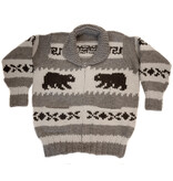 Cowichan Sweater Bear Design Medium