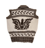 Cowichan Vest Orca Design L / XL