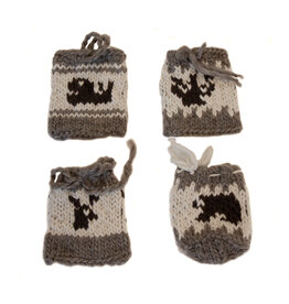 Cowichan Knit Pouch
