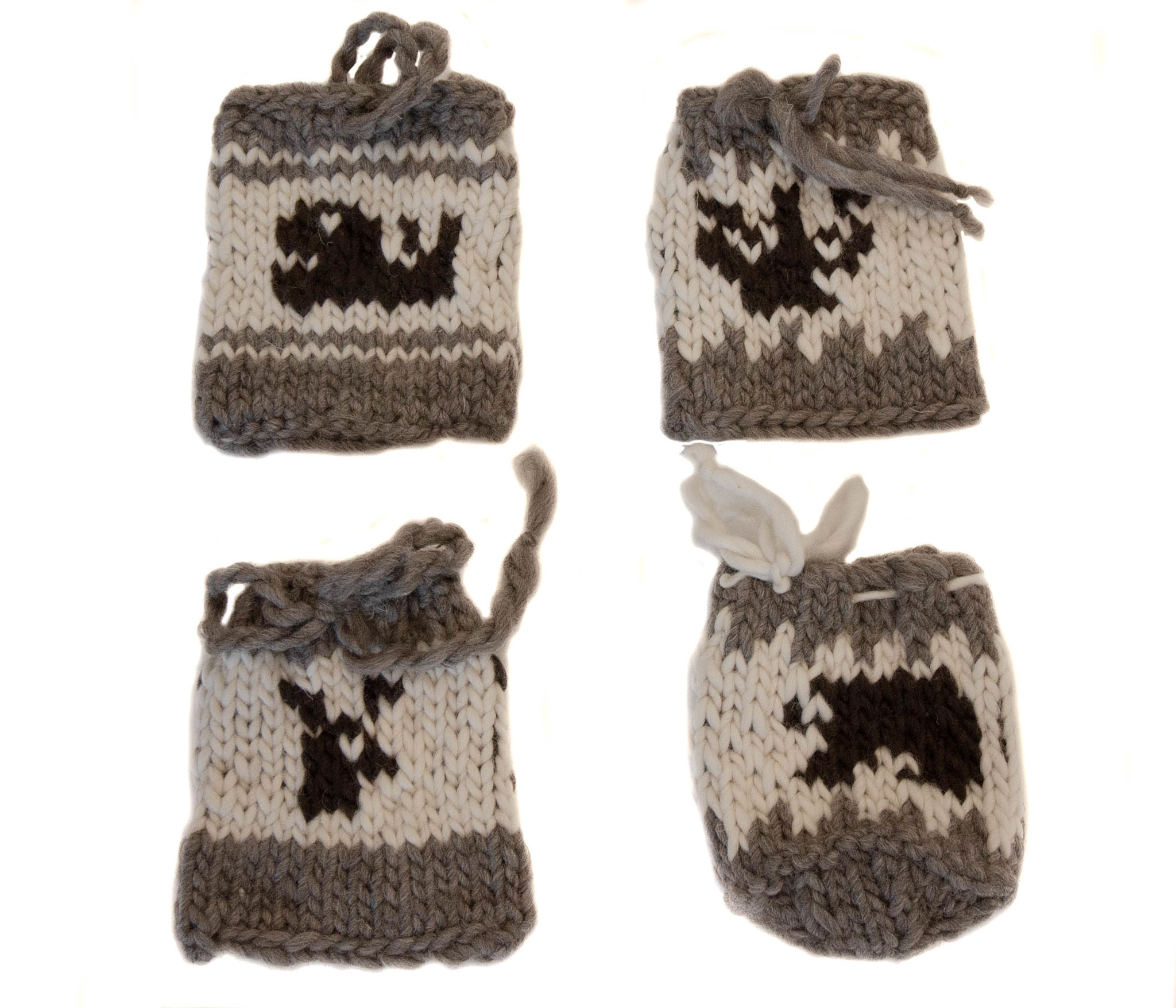 Cowichan Knit Pouch