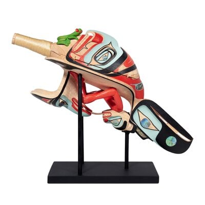 Jay Simeon Haida Raven Rattle