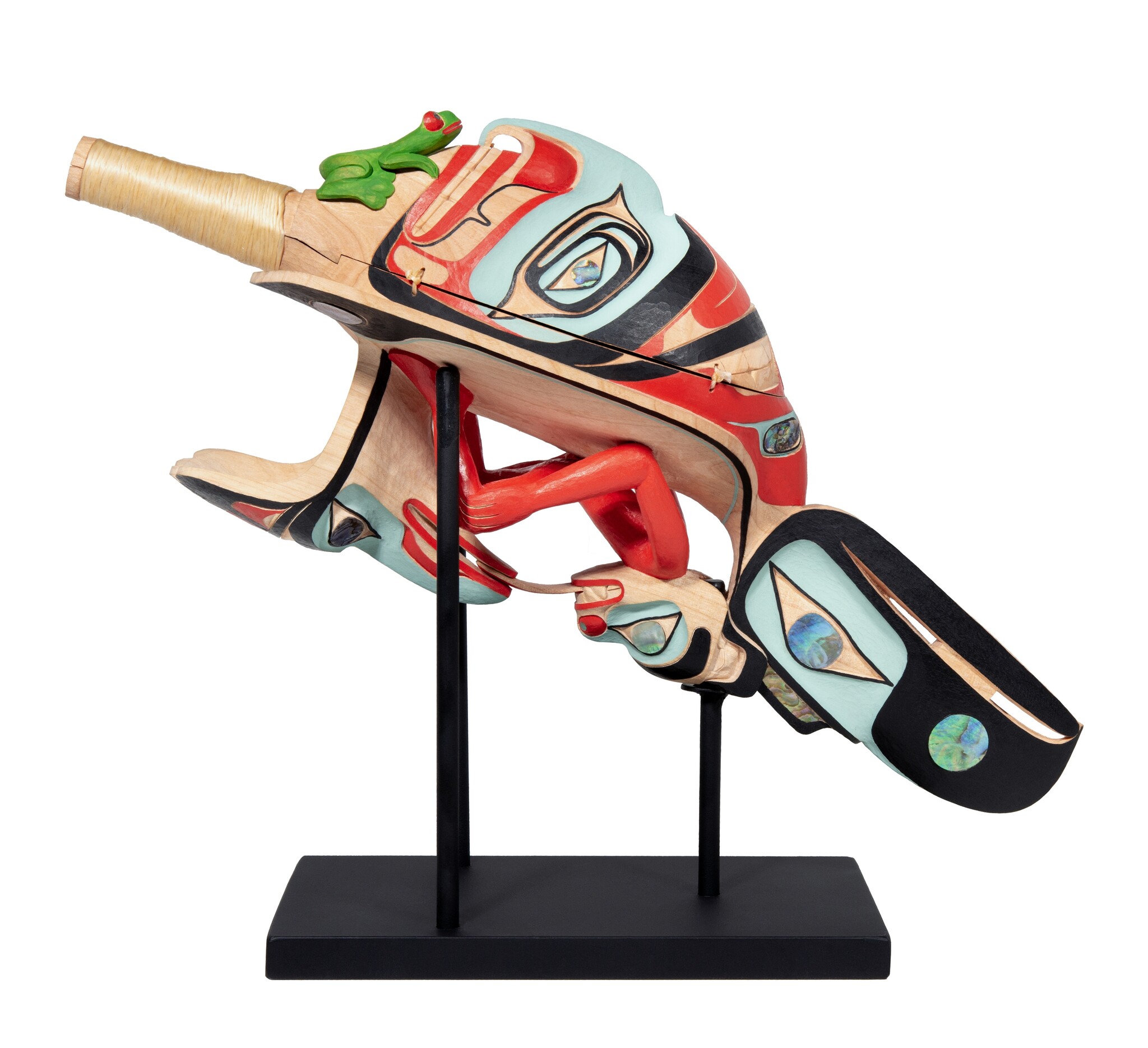 Jay Simeon Haida Raven Rattle