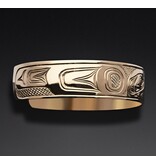 1/2" Gold Eagle Bracelet