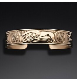 1/2" Gold Eagle Bracelet