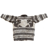 Childrens' Cowichan Sweater Orca Design