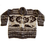 Killer Whale Thunderbird Cowichan Sweater