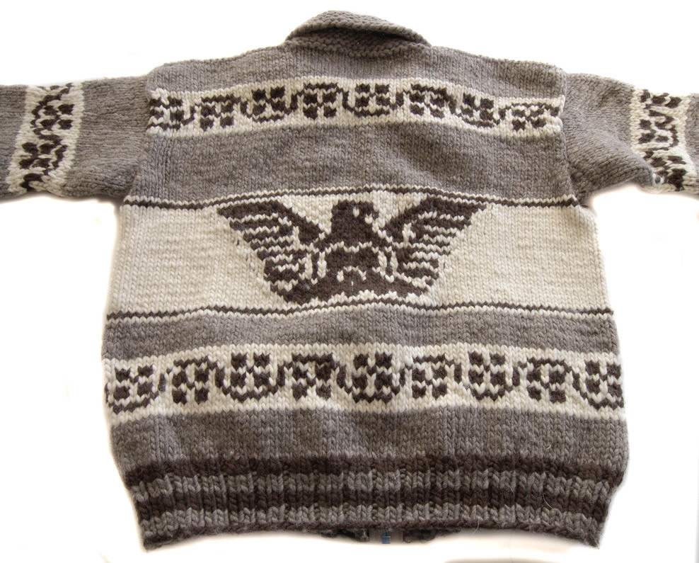 Large Cowichan Sweater