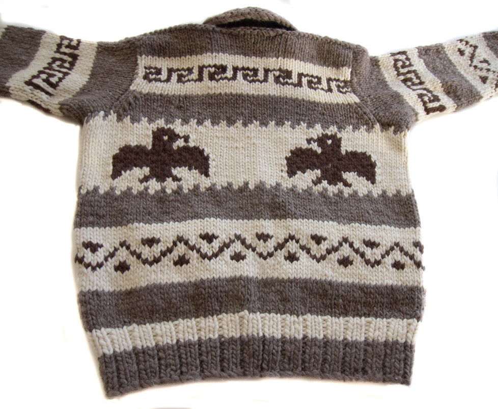 Raven Cowichan Sweater L/XL