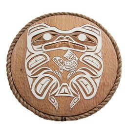 20" Haisla Spirit Bear Panel