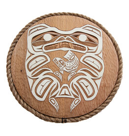 SOLD  20" Haisla Spirit Bear Panel