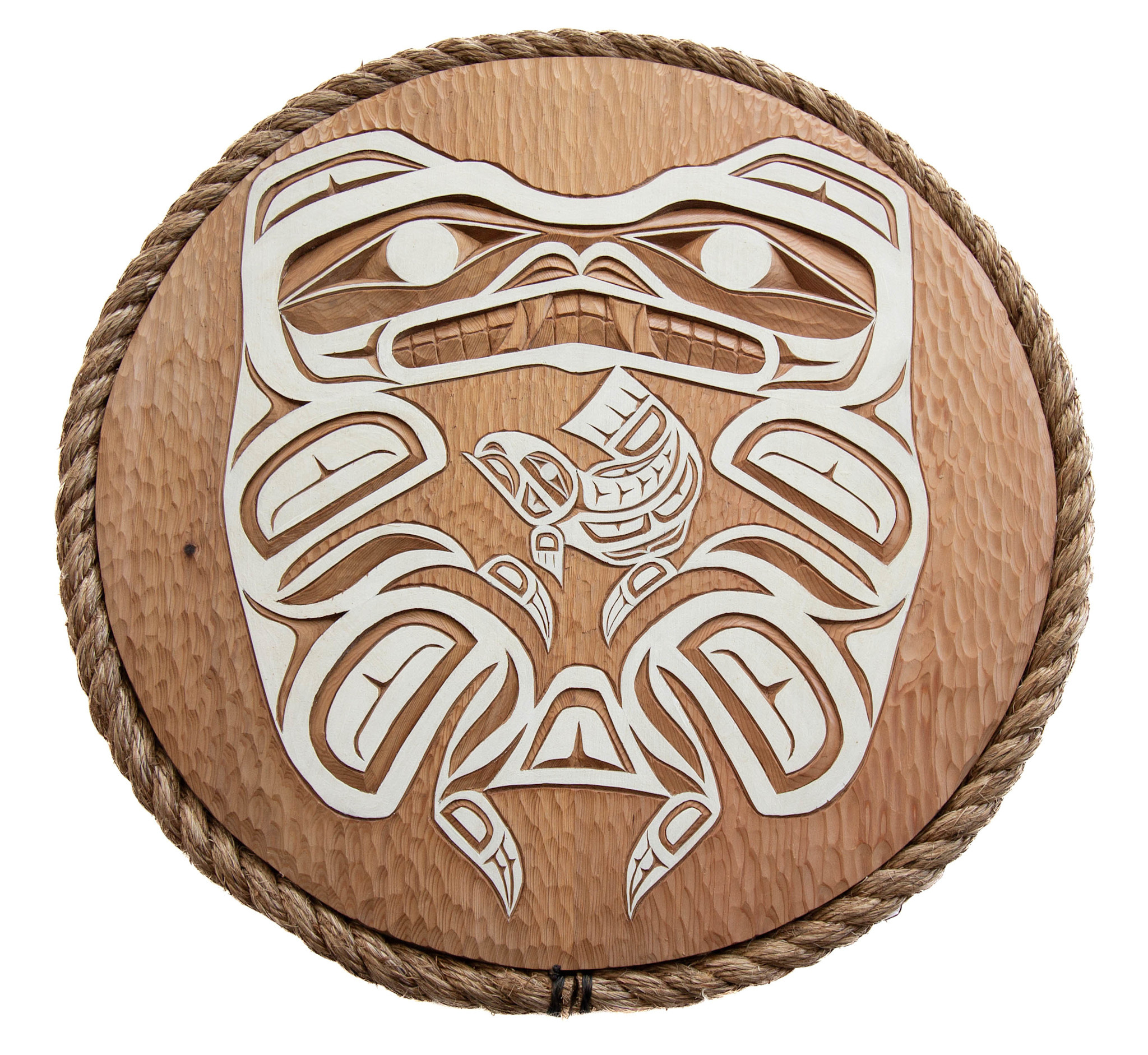 CUSTOM ORDER  20" Haisla Spirit Bear Panel