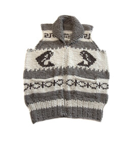 M/L Cowichan Wool Orca Vest