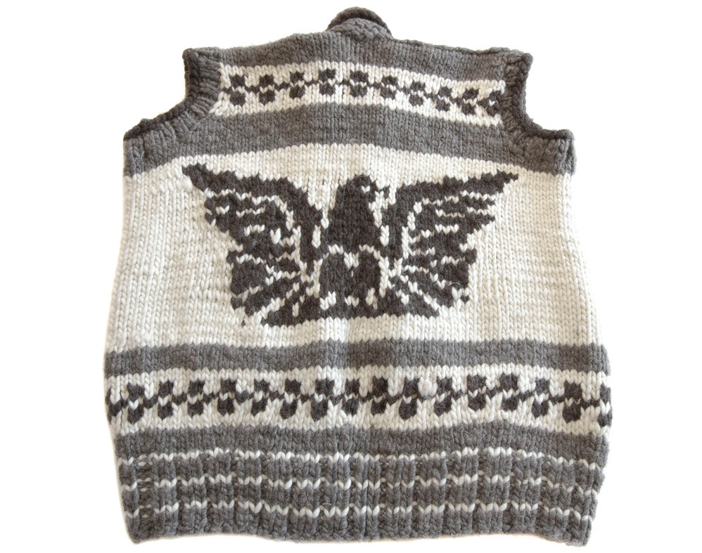 Cowichan Vest Bear, Orca, Thunderbird M/L