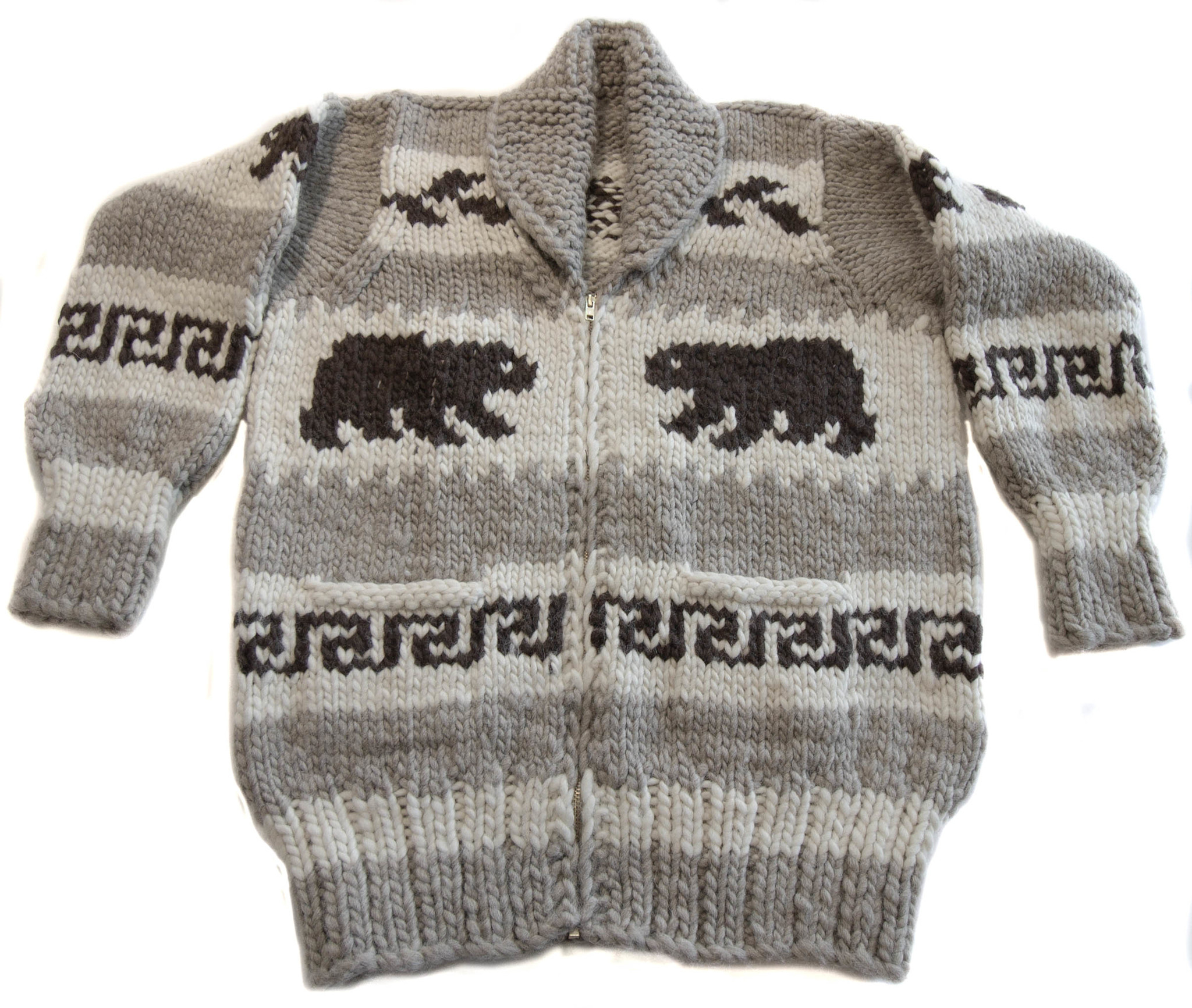Medium Cowichan Bears Sweater