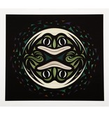 'Genesis' - Print by Susan Point (Musqueam/Coast Salish).