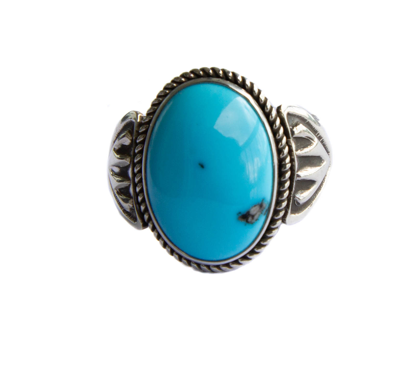 s 7 1/4 Sleeping Beauty Turquoise Ring