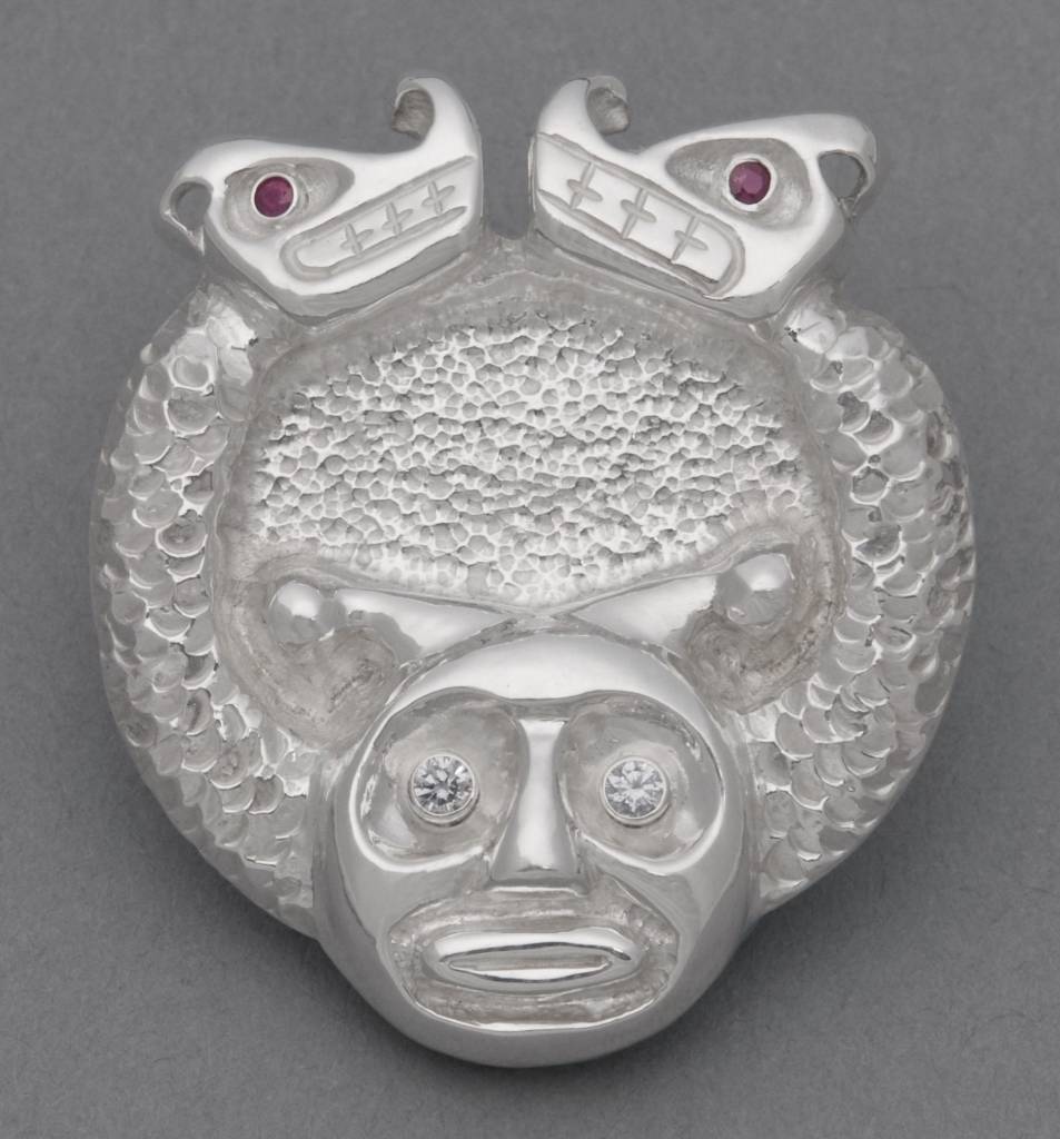 Sisiutl  Repousse Pendant