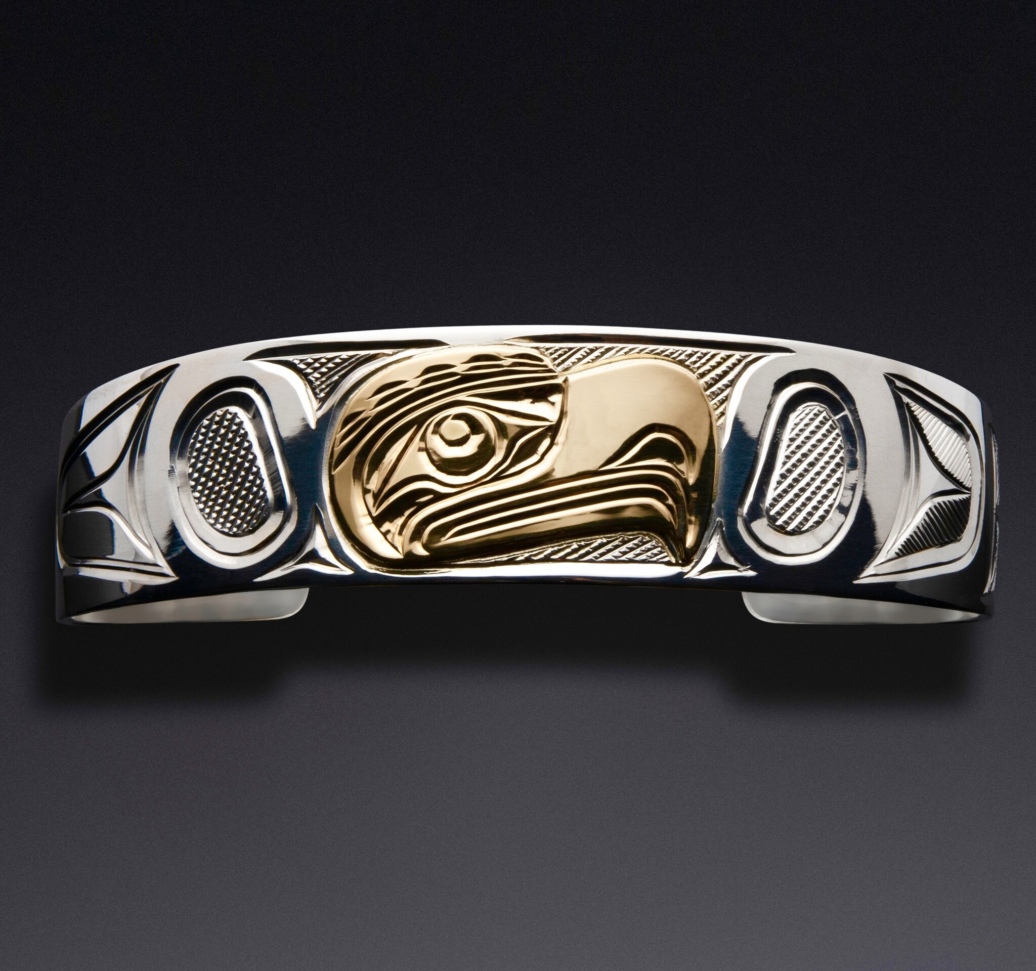 CUSTOM ORDER  Gold / Silver Eagle Bracelet