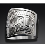 CUSTOM ORDER  2" Double Wolf Bracelet