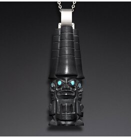 SOLD  Jay Simeon Miniature Three Watchmen Pendant
