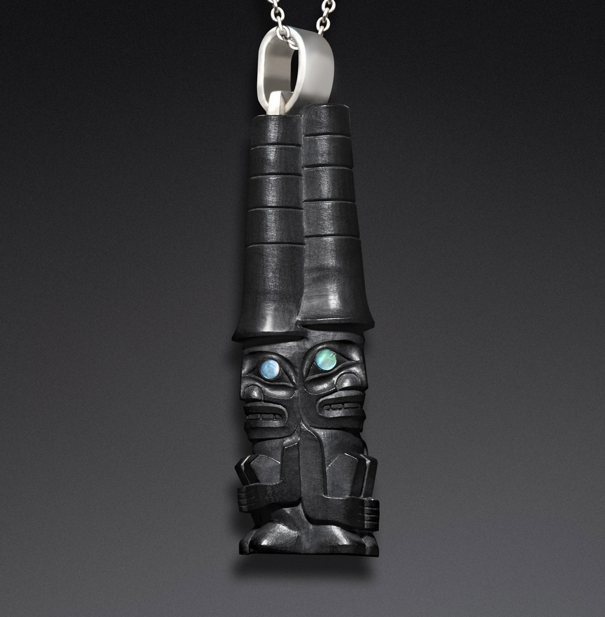 Jay Simeon Miniature Three Watchmen Pendant