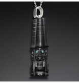 SOLD  Jay Simeon Miniature Three Watchmen Pendant