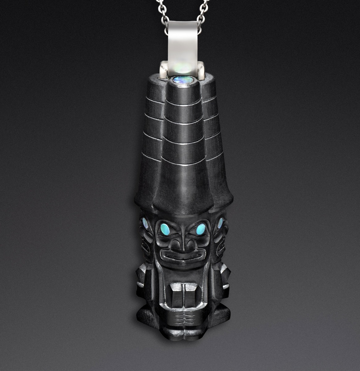 Jay Simeon Miniature Three Watchmen Pendant