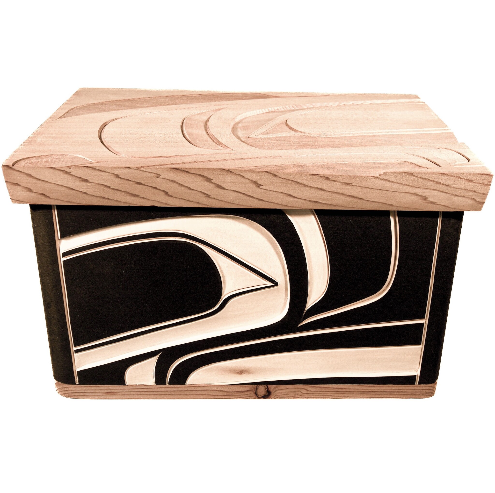 Gitxsan Raven Bentwood Box