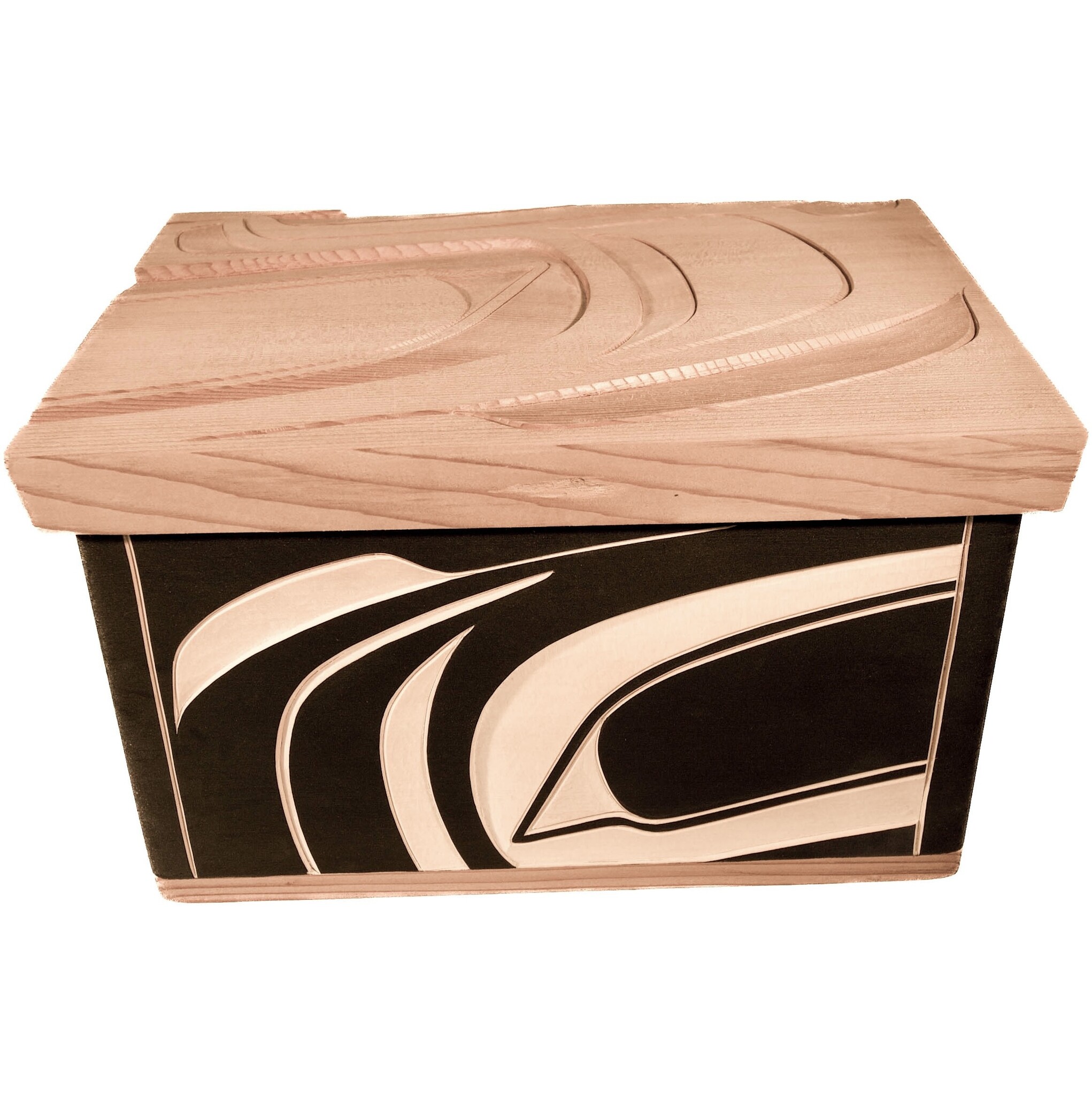 Gitxsan Raven Bentwood Box