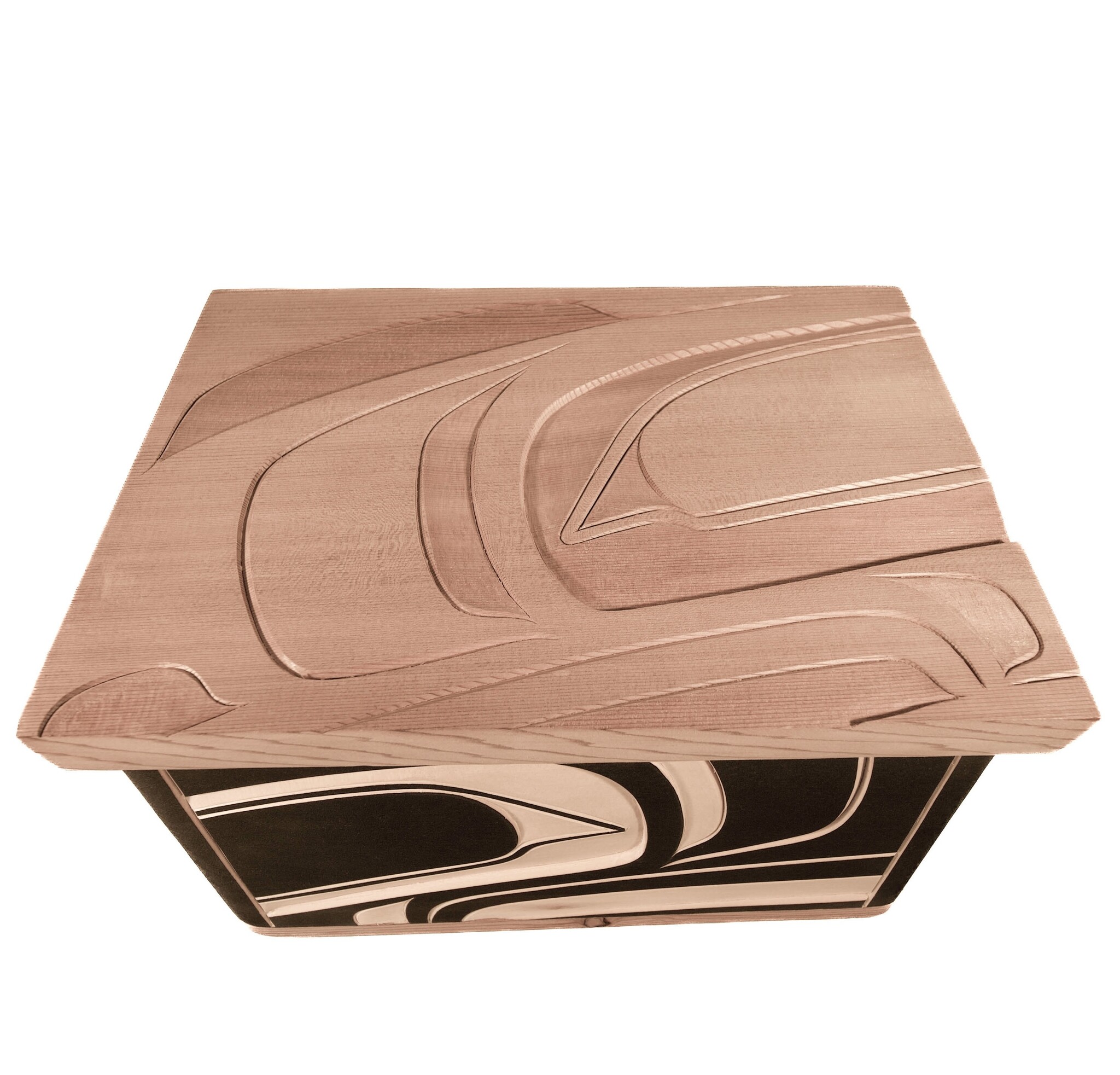 Gitxsan Raven Bentwood Box