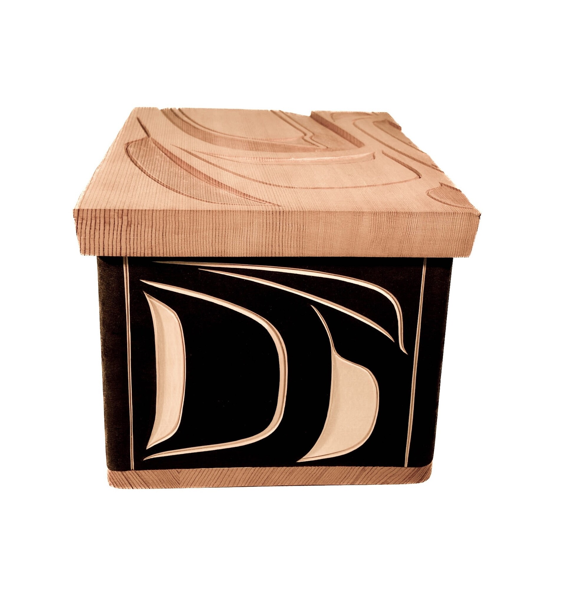 Gitxsan Raven Bentwood Box