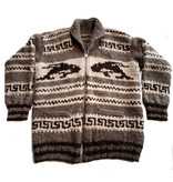 Medium Killer Whale Cowichan Sweater