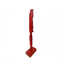 SOLD Raven and Warrior Talking Stick