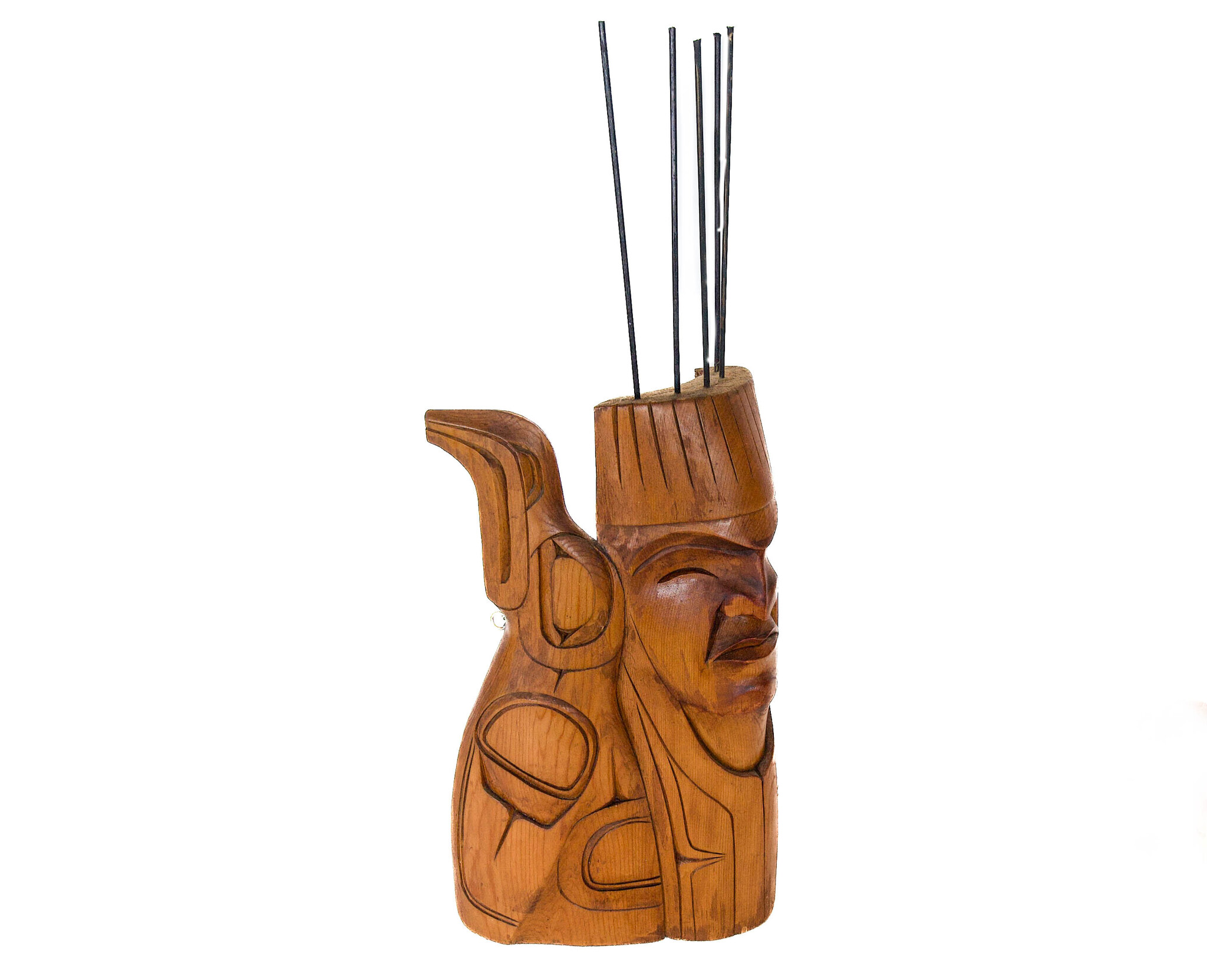 Vintage Squamish Chief Sculpture